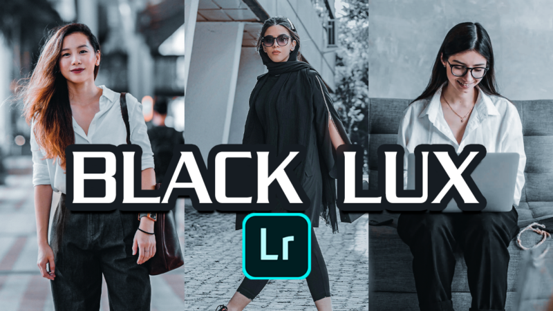 Black Lux Free Preset Lightroom Mobile Ton Dias