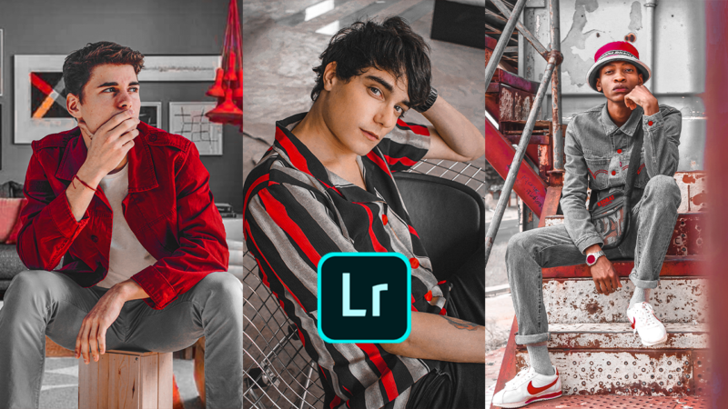 Black & Red – Free Preset Lightroom Mobile